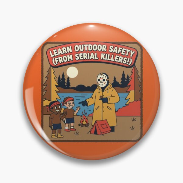 Item preview, Learn Outdoor Safety (From Serial Killers!)  designed and sold by Rare Plus Apparel!.