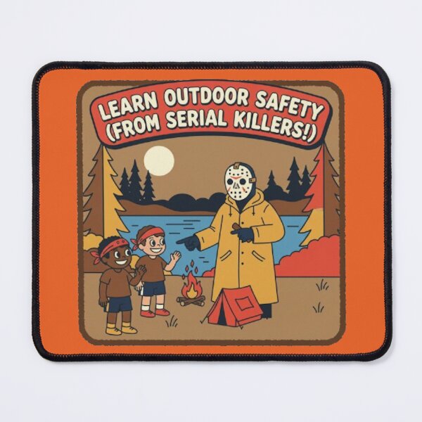Item preview, Learn Outdoor Safety (From Serial Killers!)  designed and sold by Rare Plus Apparel!.