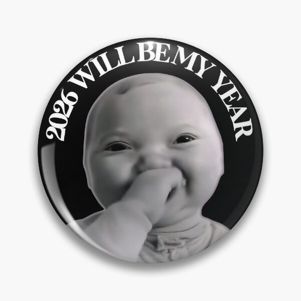 Item preview, 2026 Will Be My Year AI Baby Meme designed and sold by gear-posters.