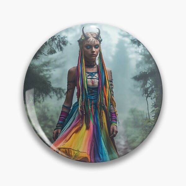 Item preview, Selena, Nordic Goddess Walking Through Enchanted Forest designed and sold by Kat's Design Hub.