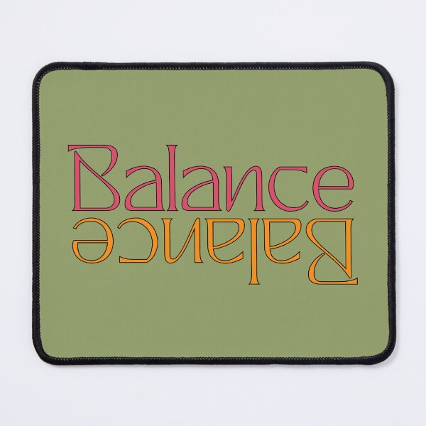 Item preview, Balance Typography Art | Minimal Aesthetic Balance Quote Design designed and sold by MUKUND FASHION DESIGN.