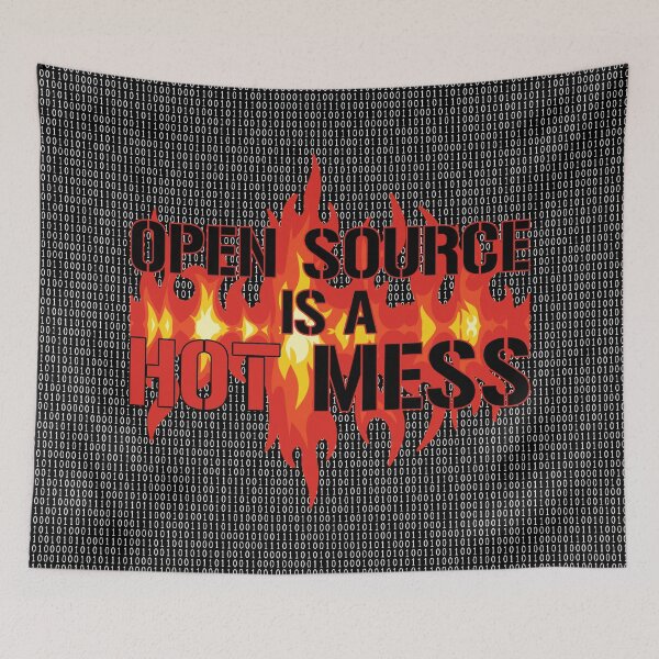 Artikelvorschau, Open Source ist ein einziges Chaos. entworfen und verkauft von UltraQuirky.