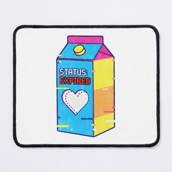 Item preview, Relationship Status Expired - Retro 90s Pixel Art Milk Carton designed and sold by Skill_&_Stone.