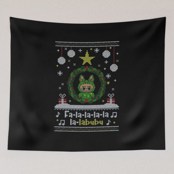 Item preview, Fa-La-Labubu Ugly Christmas Sweater  designed and sold by Nogameeee21.