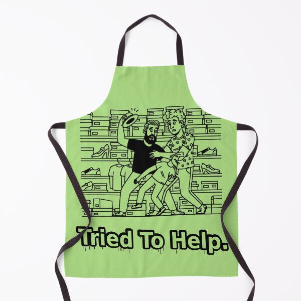 Item preview, Tried To Help. Queer Meme Style Cartoon With Graffiti Caption designed and sold by Elando1212.