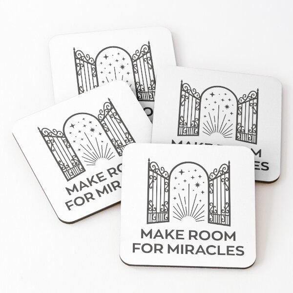 Item preview, Make Room for Miracles – Minimal Spiritual Door Design designed and sold by Lumawear .