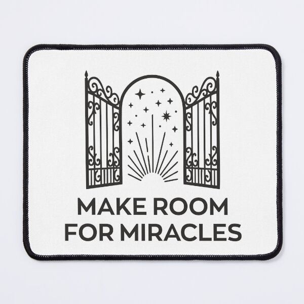 Item preview, Make Room for Miracles – Minimal Spiritual Door Design designed and sold by Lumawear .