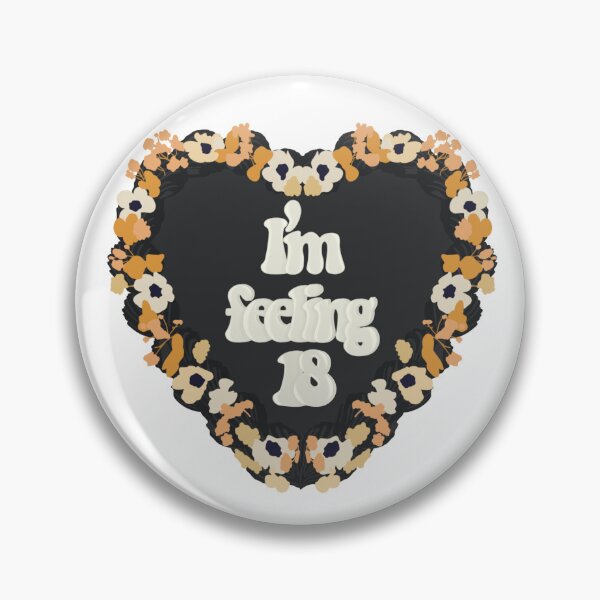 Item preview, I'm Feeling 18 Love Heart Birthday Cake designed and sold by FreeOrca.