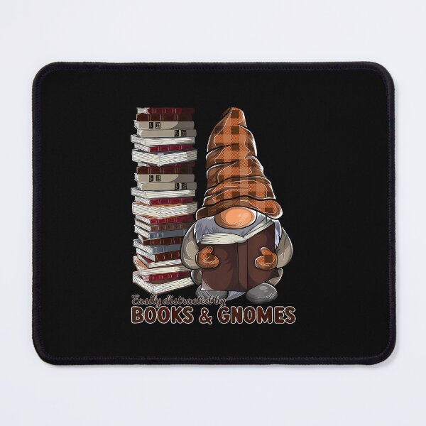 Item preview, Easily Distracted By Books And Gnomes Reading Lover designed and sold by keatnybolho.
