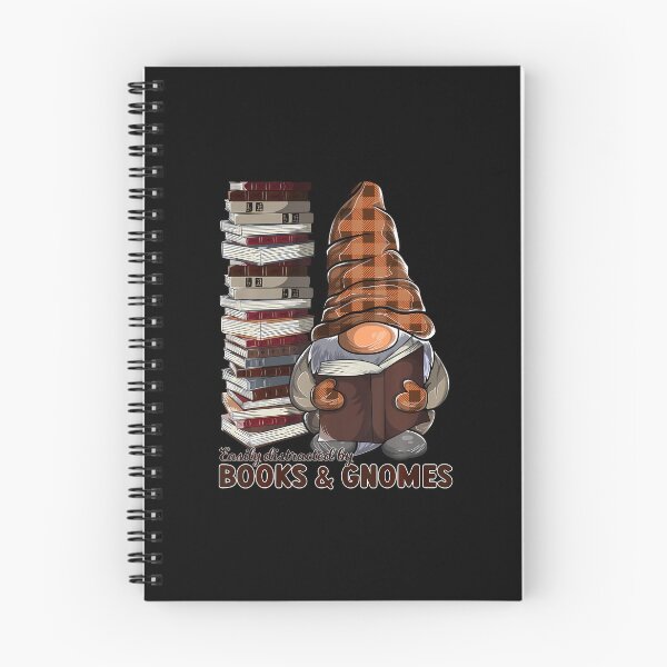Item preview, Easily Distracted By Books And Gnomes Reading Lover designed and sold by keatnybolho.