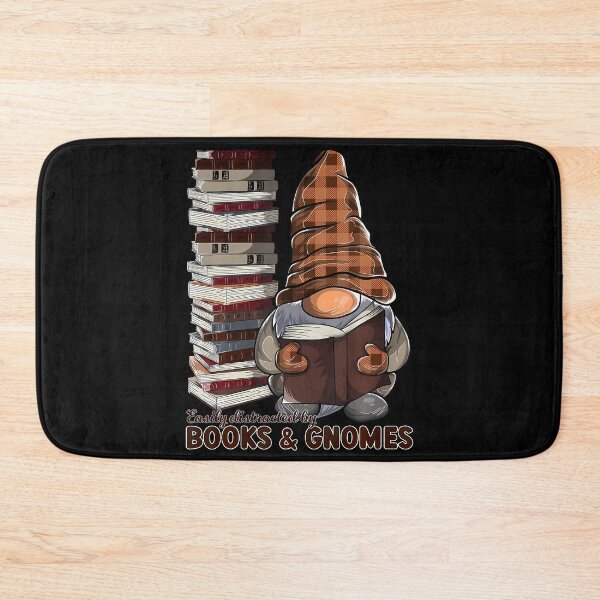 Item preview, Easily Distracted By Books And Gnomes Reading Lover designed and sold by keatnybolho.
