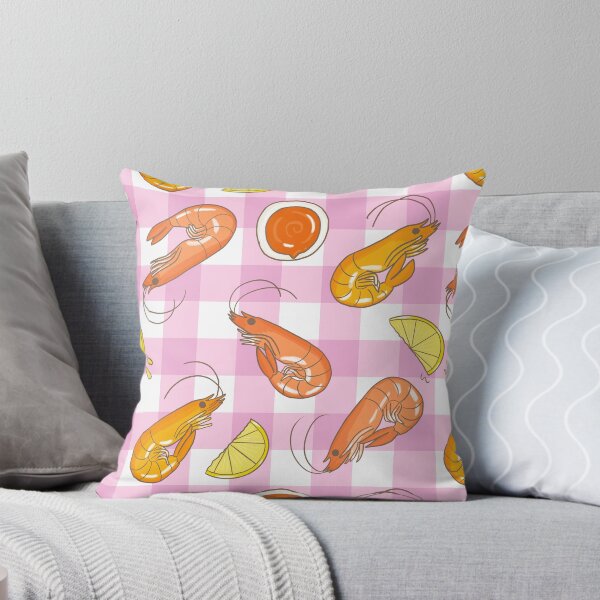 Item preview, Prawns and cocktail sauce (pink) designed and sold by HarunaMcDesigns.