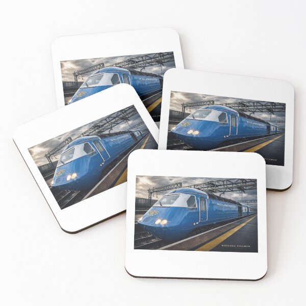Item preview, Midland Pullman at Nuneaton Station, British Luxury Train Wall Art designed and sold by philpace.