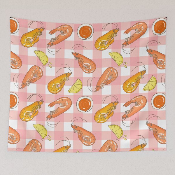 Item preview, Prawns and cocktail sauce (red) designed and sold by HarunaMcDesigns.