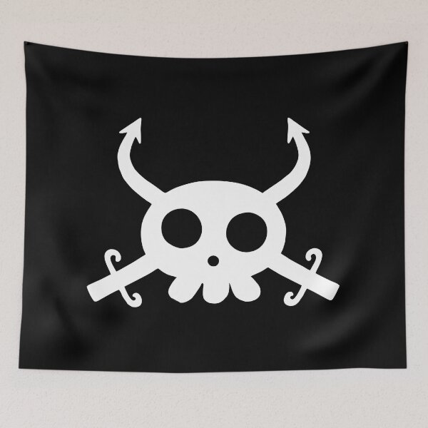 Item preview, emporio ivankov kamabakka pirates jolly roger flag designed and sold by jeriney.