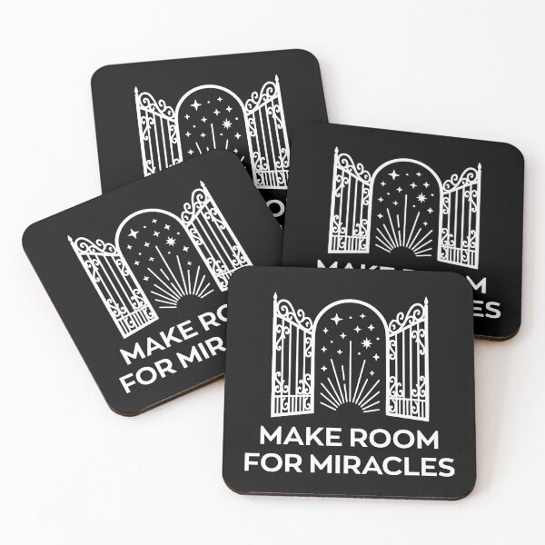 Item preview, Make Room for Miracles – Minimal Spiritual Door Design designed and sold by Lumawear .