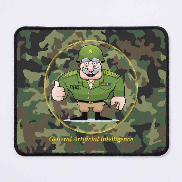 Item preview, General Artificial Intelligence. designed and sold by UltraQuirky.