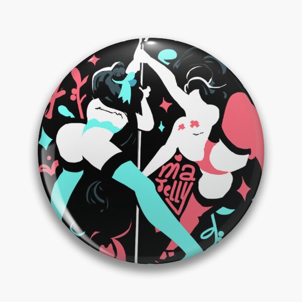 Item preview, ¡Gelatina! ¡Linda pegatina de bailarina de pole dance! designed and sold by Soratern.
