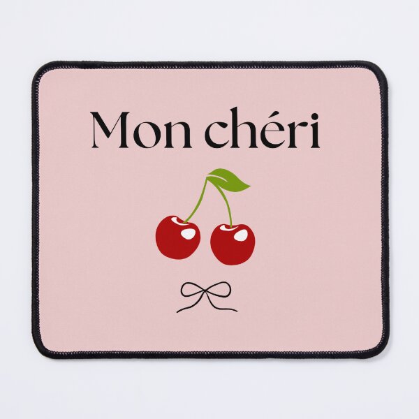 Item preview, Mon cheri aesthetic poster designed and sold by MayaMuntiian.