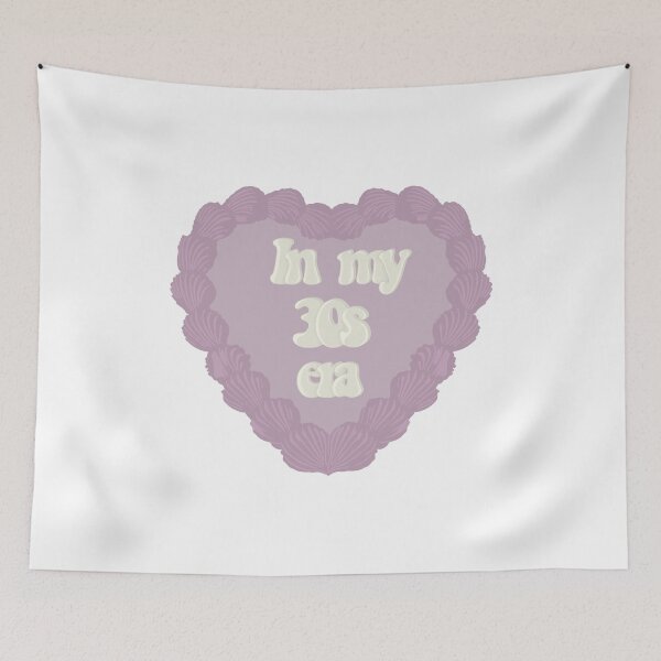 Item preview, In my Thirties Era Love Heart Birthday Cake designed and sold by FreeOrca.