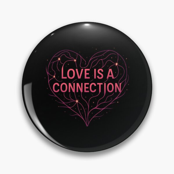 Item preview, Love Is a Connection - Futuristic Neural Heart Design designed and sold by MKreative Studio.