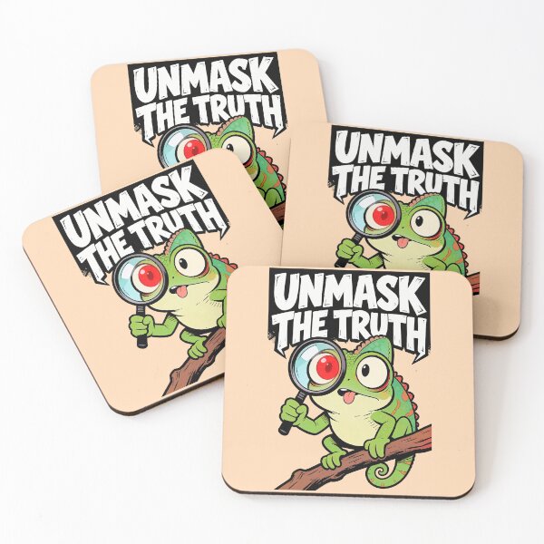 Item preview, UNMASK THE TRUTH designed and sold by CriticalCult.
