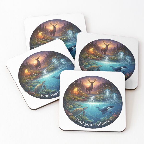 Item preview, Find Your Balance – Nature Harmony designed and sold by MIArt Studio.