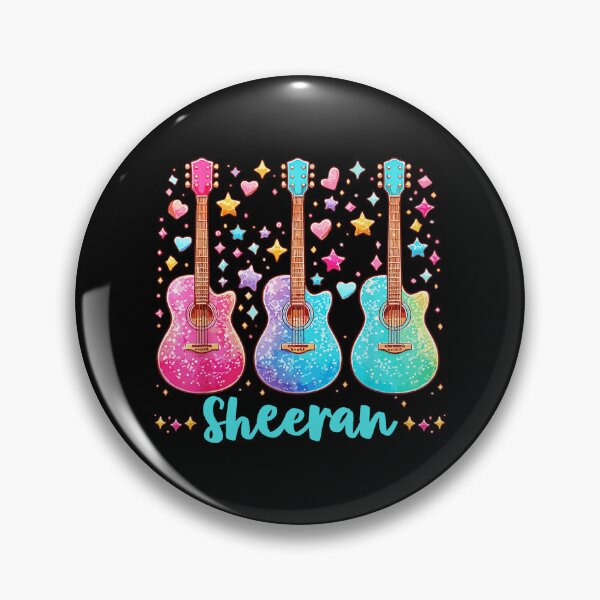 Item preview, Ed Sheeran First Name Personalized Groovy 80's Pink  designed and sold by dimitrescu269.
