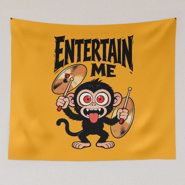 Item preview, ENTERTAIN ME designed and sold by CriticalCult.