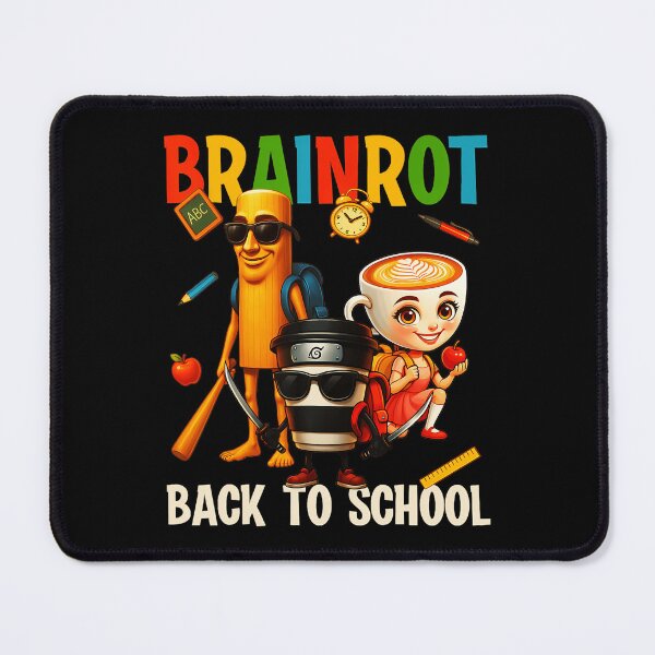 Item preview, Students Brainrot Backpack Back To School  designed and sold by Akiraaa33.