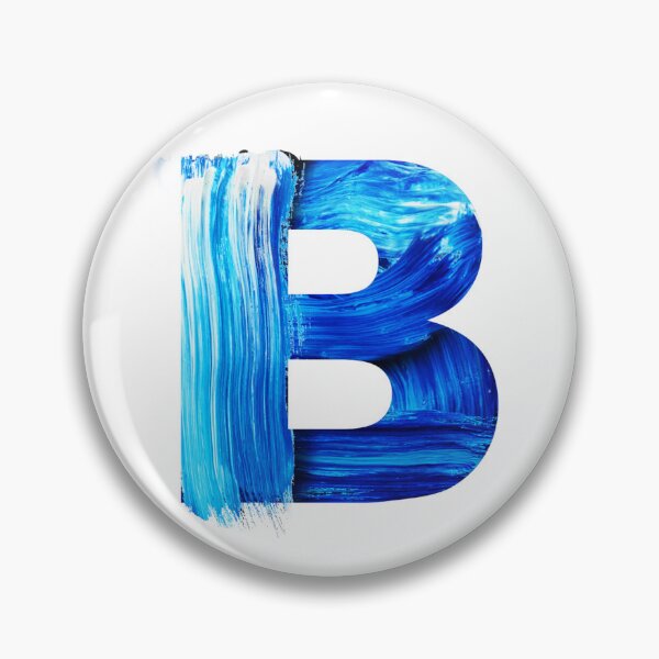 Item preview, Cursive B Initial Monogram | Vector Paint Texture Initial Art designed and sold by Raj-Designs.