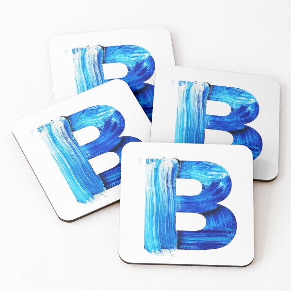 Item preview, Cursive B Initial Monogram | Vector Paint Texture Initial Art designed and sold by Raj-Designs.
