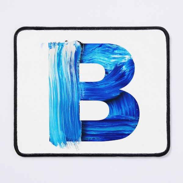 Item preview, Cursive B Initial Monogram | Vector Paint Texture Initial Art designed and sold by Raj-Designs.