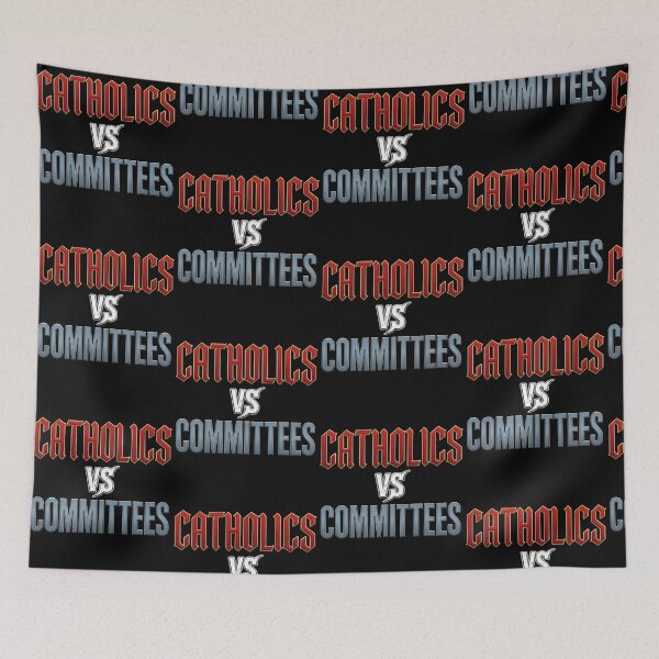 Item preview, Catholics Vs Committees Men Women designed and sold by pansak.