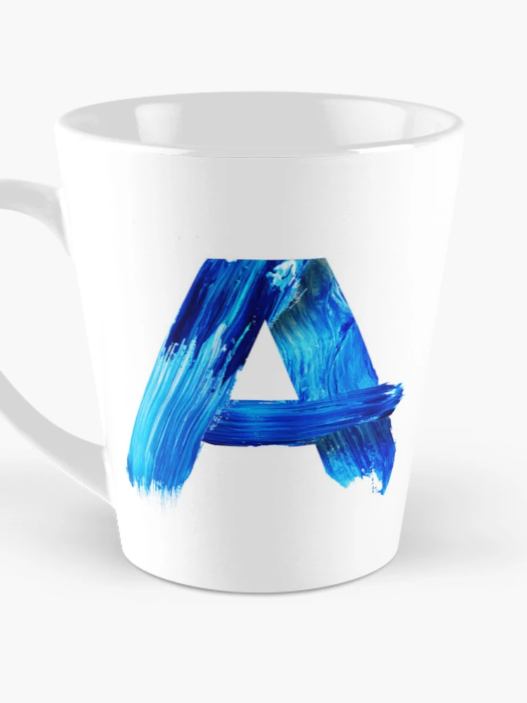 Thumbnail 3 of 4, Coffee Mug, Cursive A Initial Monogram | Clean Line Vector Design designed and sold by Raj-Designs.