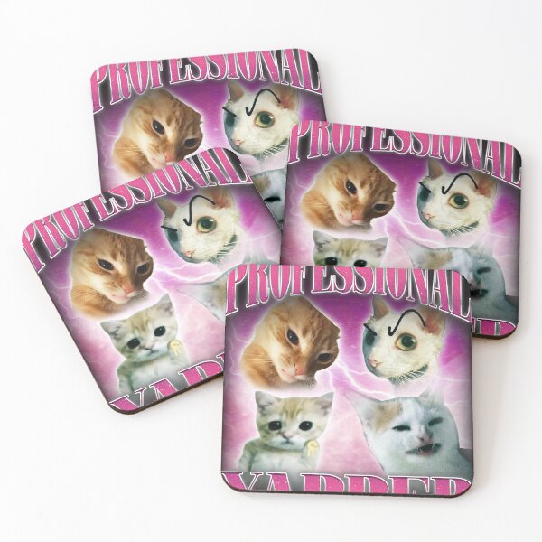 Item preview, Professional Yapper Silly Cat Collage Meme designed and sold by bngfx.