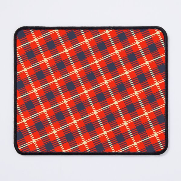 Item preview, Red Stewart Tartan Plaidb- Abstract Geometric Shape Pattern - Retirement Gifts designed and sold by RoyalStarsPatts.