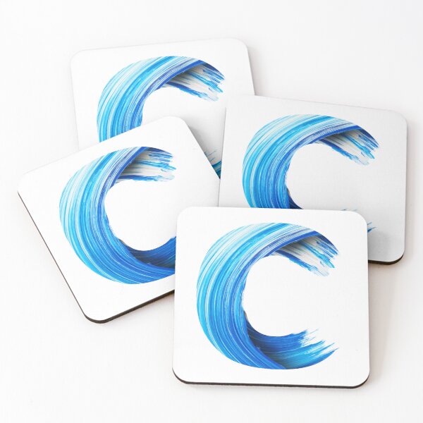 Item preview, Minimalist Cursive C Initial | Paint Stroke Monogram Vector designed and sold by Raj-Designs.
