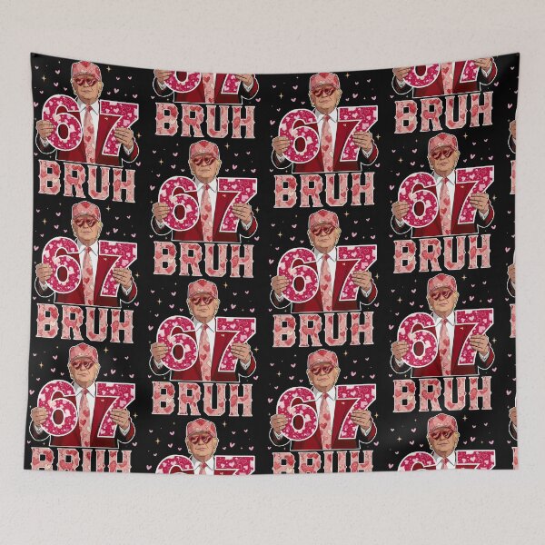 Item preview, Trump Six Seven Bruh Valentines Day Heart Boys Girls designed and sold by pansak.