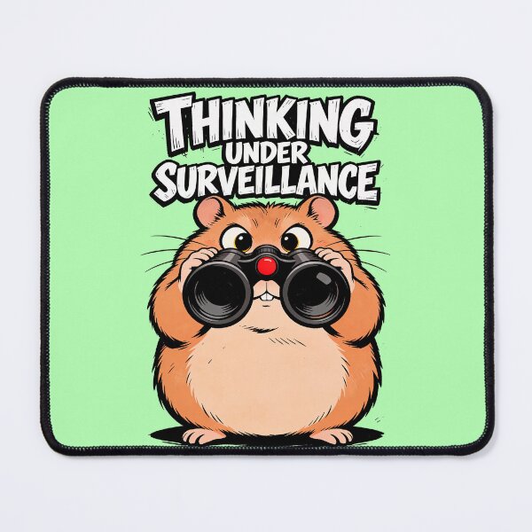 Item preview, THINKING UNDER SURVEILLANCE designed and sold by CriticalCult.