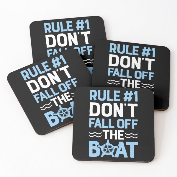 Item preview, Rule Number 1 Don't Fall Off The Boat Cruise Ship designed and sold by keatnybolho.