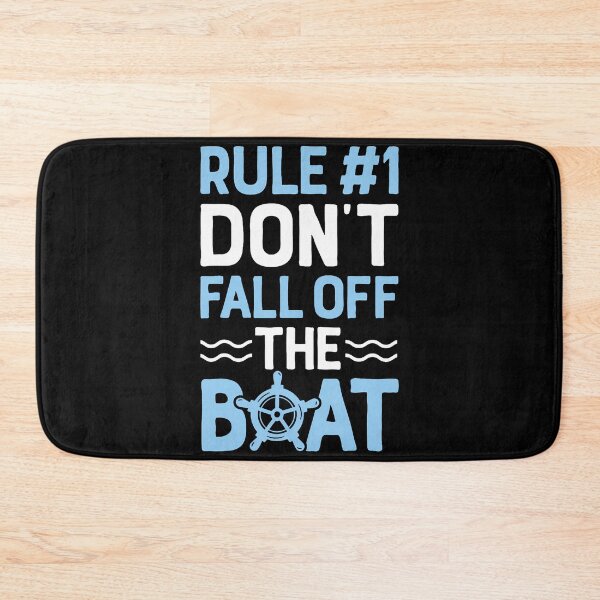Item preview, Rule Number 1 Don't Fall Off The Boat Cruise Ship designed and sold by keatnybolho.