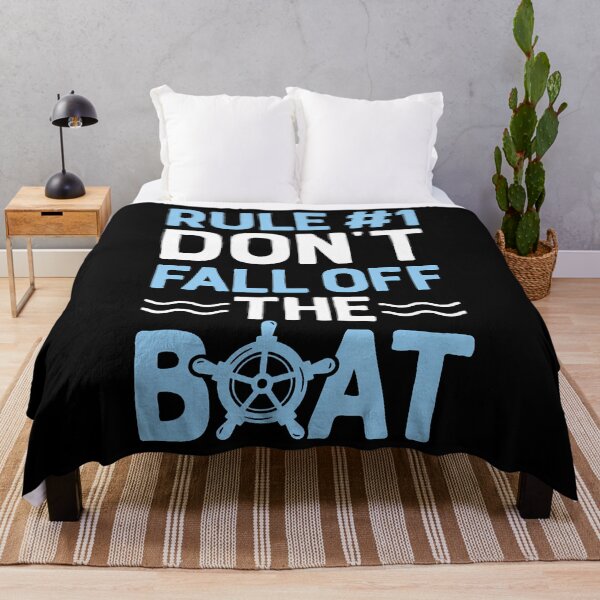 Item preview, Rule Number 1 Don't Fall Off The Boat Cruise Ship designed and sold by keatnybolho.