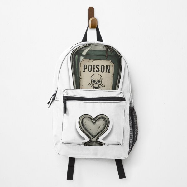 Item preview, Love Potion Poison - Vintage Apothecary Heart Bottle Sticker designed and sold by Skill_&_Stone.