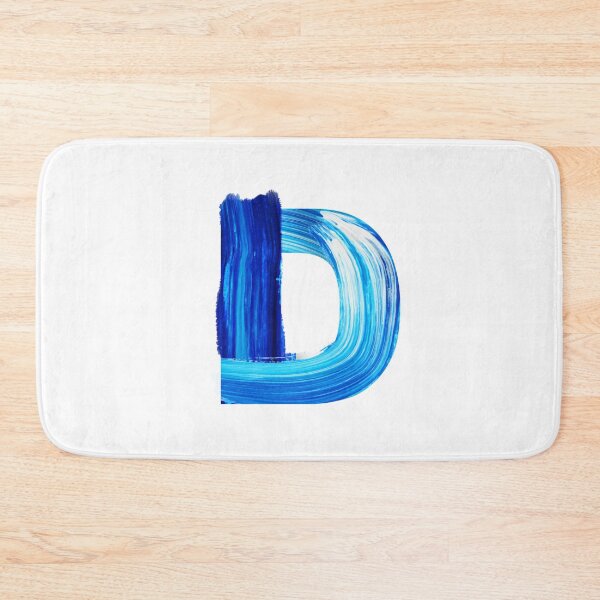 Item preview, Minimalist Cursive D Monogram Initial | Vector Paint Texture Design designed and sold by Raj-Designs.