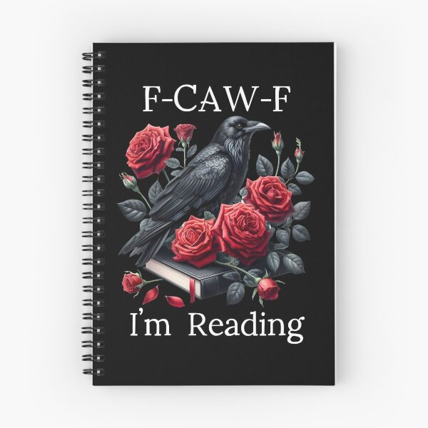 Item preview, Crow F-Caw-F Fck Off Im Reading Smut Books Dark Romance Book designed and sold by pansak.