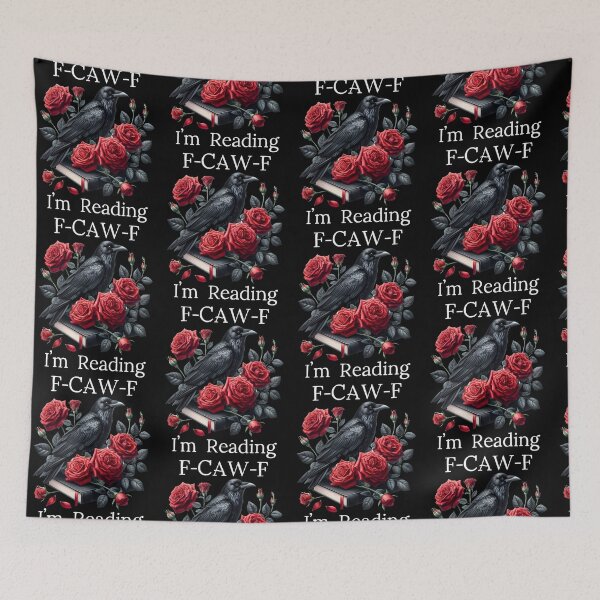 Item preview, Crow F-Caw-F Fck Off Im Reading Smut Books Dark Romance Book designed and sold by pansak.