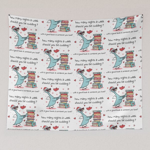 Item preview, How Many Nights A Week Should You Be Cudding Childens Books Valentines Day designed and sold by pansak.