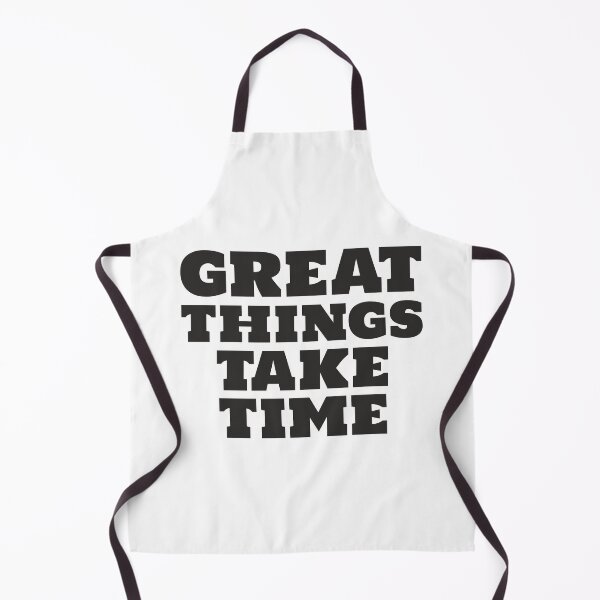 Item preview, Great things take time text designed and sold by Innet.