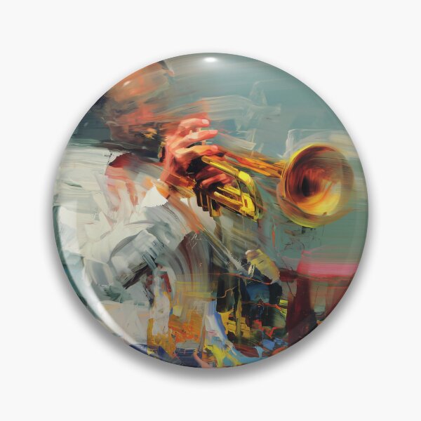 Item preview, Vibrant Jazz Trumpeter designed and sold by lautir.